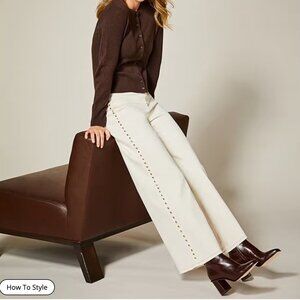 ANTONIO MELANI VELMA LEATHER BUCKLE BOOTIES (7.5)